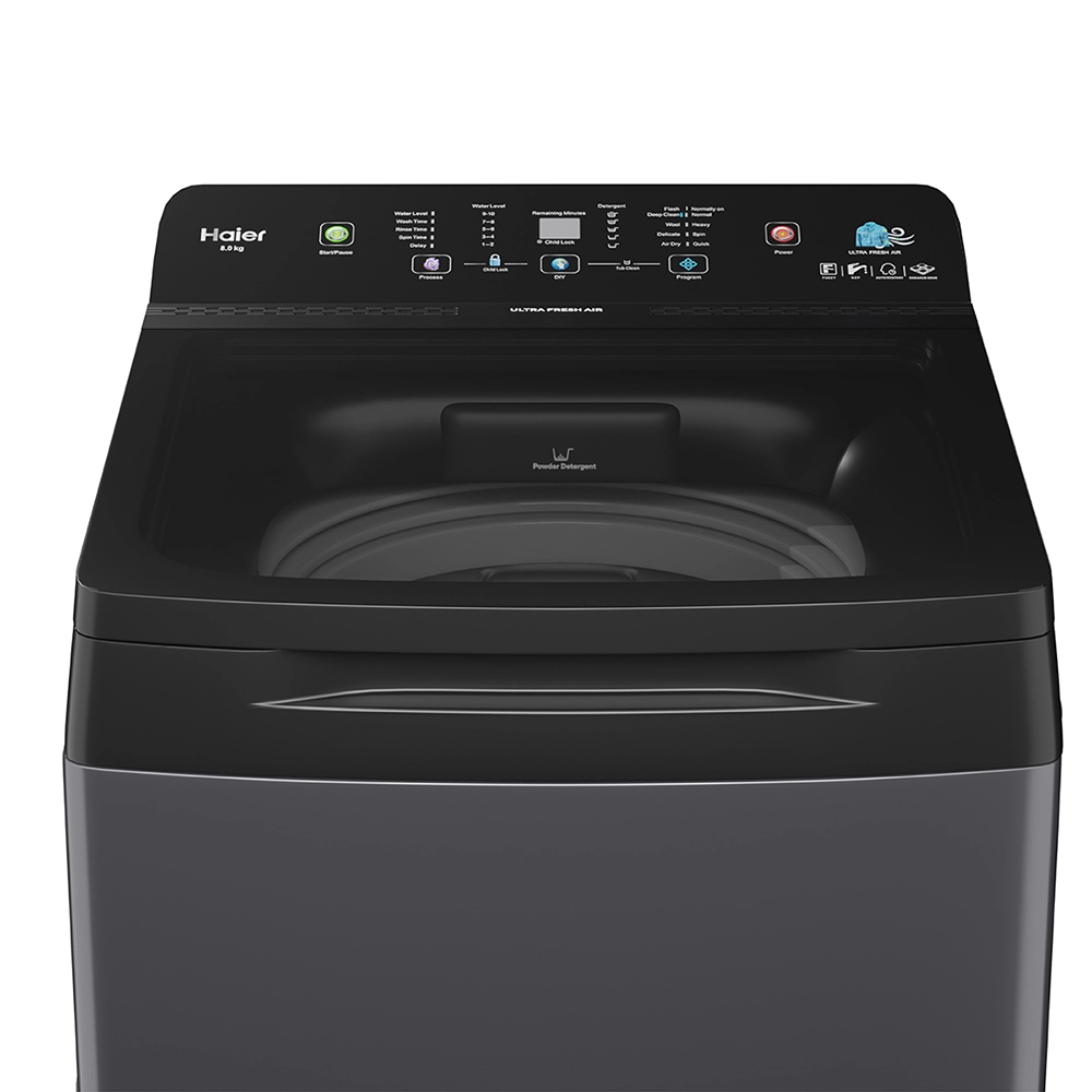 Haier 8 Kg Fully Automic TopLoad Washing MachineHWM80-688S8